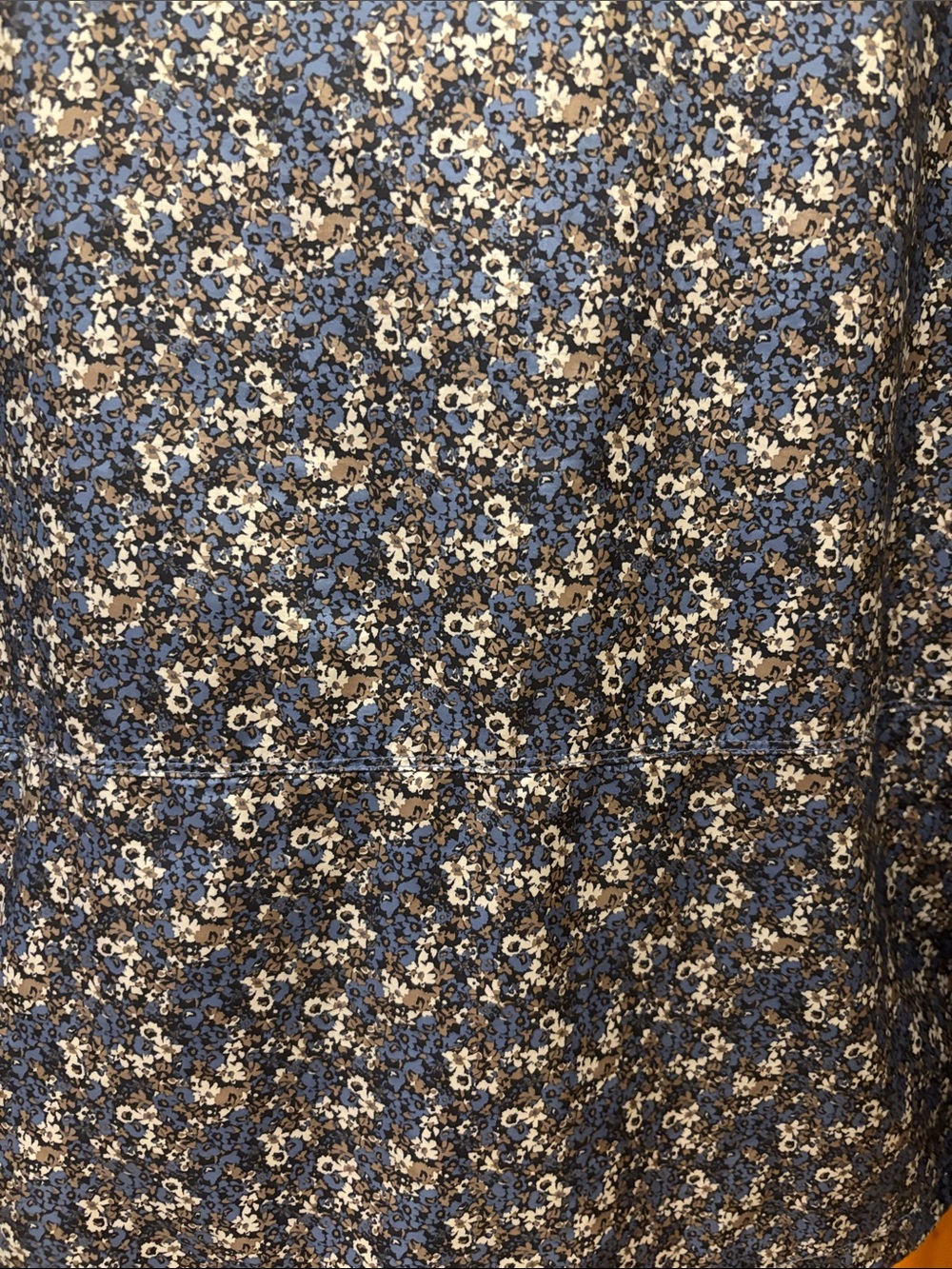 Columbia Blue Floral Hooded Windbreaker Jacket - Picture 8 of 10